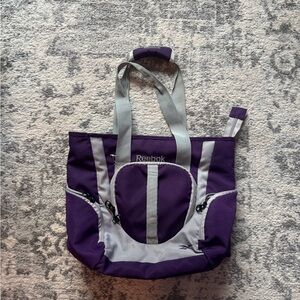Reebok Violet and Light Gray Tote Bag